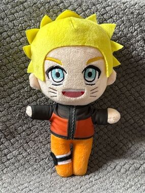 Naruto Uzumaki Anime Chibi Plush Stuffed Toy Figure 7"